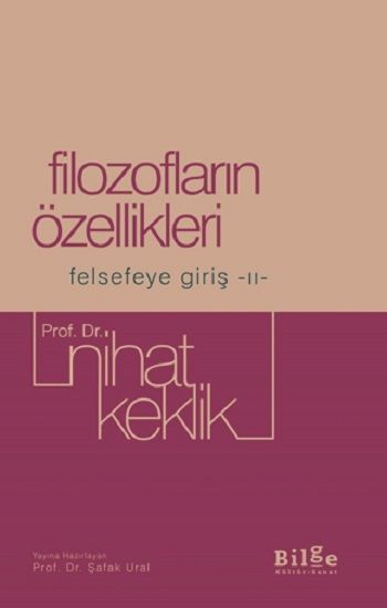 Filozofların Özellikleri - Bilge Kültür Sanat Kitap