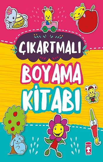 Çıkartmalı Boyama Kitabı - Timaş Çocuk Kitap