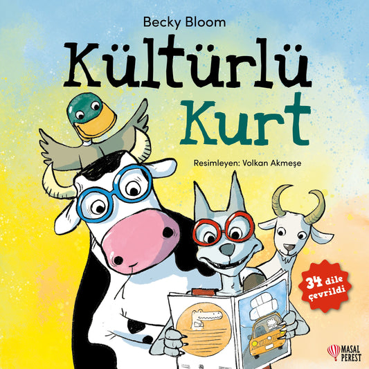Kültürlü Kurt - Masalperest Özel Ürün Kitap