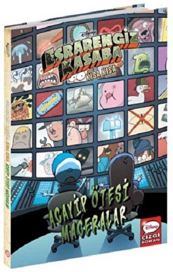 Disney  Çizgi Klasikler –  ESRARENGİZ KASABA ACAYİP ÖTESİ MACERALAR - Beta Kids Kitap
