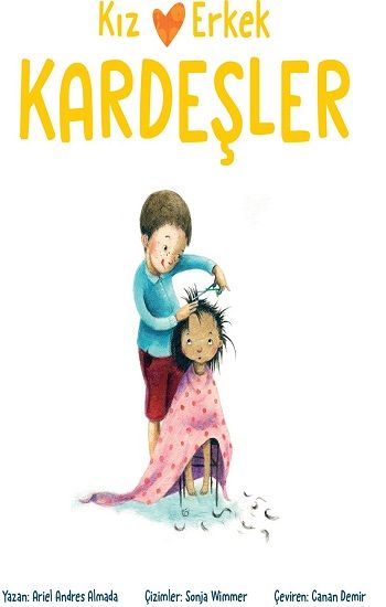 Kız ve Erkek Kardeşler (Kardeş Sevgisi) - Dikkat Atölyesi Yayınları Kitap