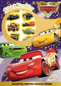 Disney Pixar Arabalar - Sihirli Renkler Çıkartma Hediyeli Boyama Kitabı - Doğan Çocuk Kitap