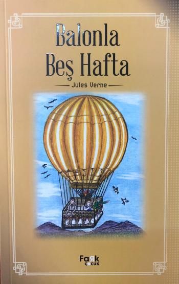 Balonla Beş Hafta - Fark Yayınları Kitap