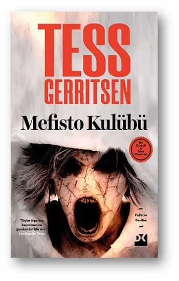 Mefisto Kulübü - Tess Gerritsen, Polisiye Türkçe kitap kapağı