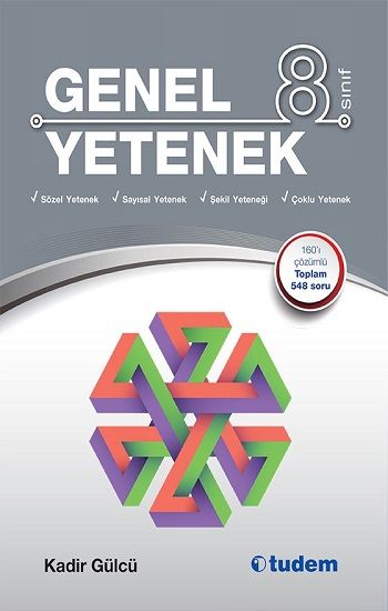 8. Sınıf Genel Yetenek - Tudem Eğitim Yayınları Kitap