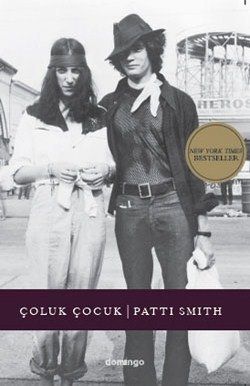 Çoluk Çocuk - Patti Smith, Edebiyat - Roman Türkçe kitap kapağı
