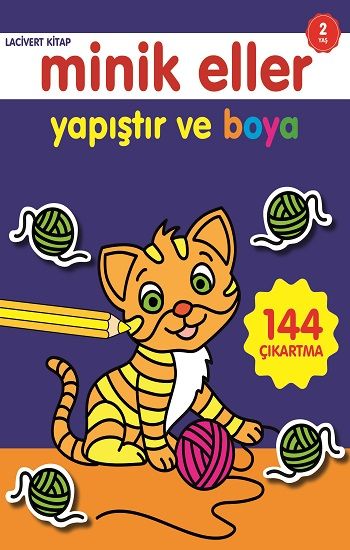 Minik Eller - Lacivert Kitap - 0-6 Yaş Yayınları Kitap
