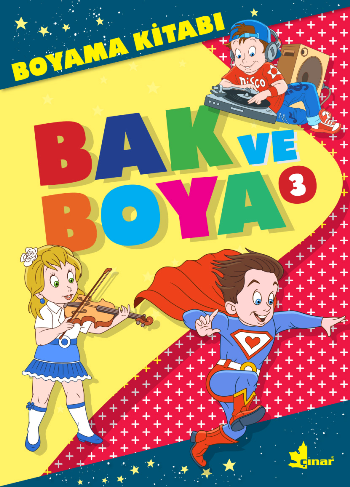 Bak Ve Boya 3 - Çınar Yayınları Kitap