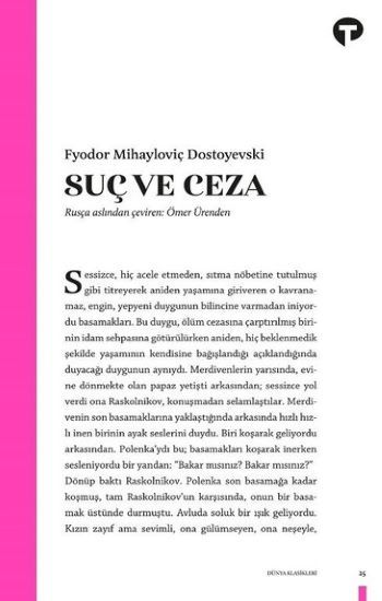 Suç ve Ceza - Turkuvaz Kitap Kitap