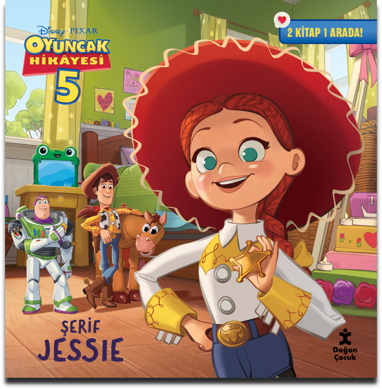 Disney Pixar  Oyuncak Hikayesi 5 Şerif Jessie Ve Şerif Yardımcısı Buzz - Doğan Çocuk Kitap
