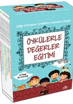 Öykülerle Değerler Eğitimi Seti (10 Kitap Takım) - Uğurböceği Yayınları Kitap