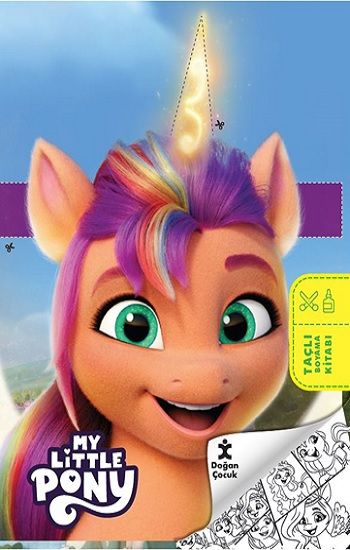 My Little Pony Taçlı Boyama Kitabı - Doğan Çocuk Kitap