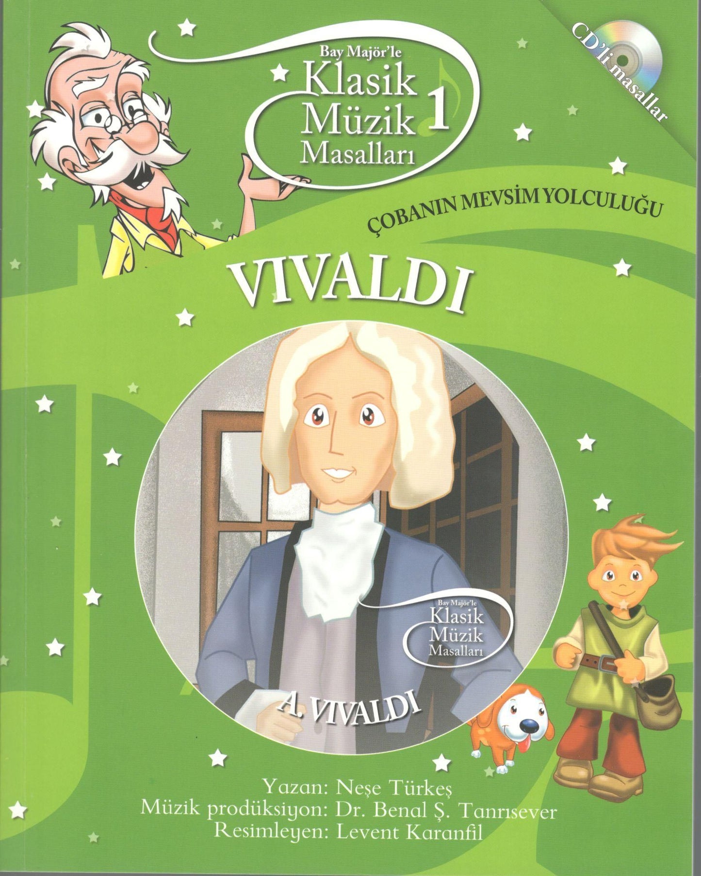 Klasik Müzik Masalları-Vivaldi - Doğan Egmont Yayıncılık Kitap
