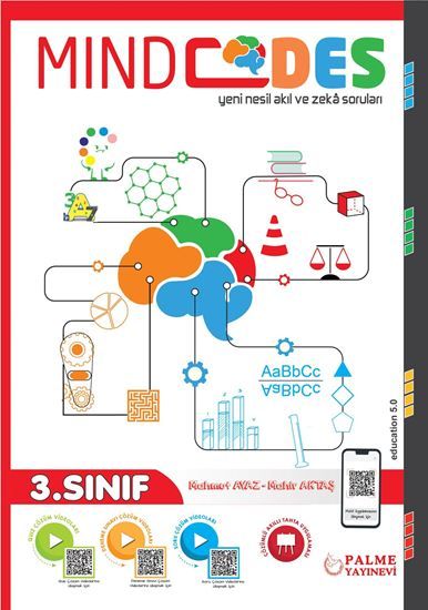 Palme 3. Sınıf Mind Codes Nesil Akıl ve Zeka Soruları - Palme Yayıncılık Hazırlık Kitapları Bayilik Ürünleri Kitap