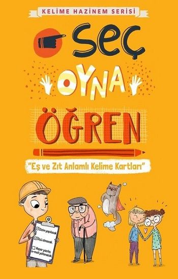 Kelime Hazinem Serisi - Seç, Oyna, Öğren Kartları - Abm Yayınevi Kitap