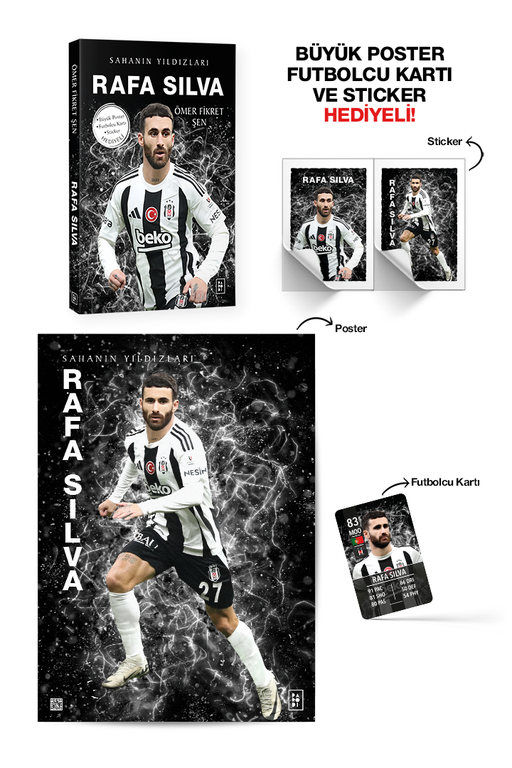 Rafa Silva - Sahanın Yıldızları - Parodi Yayınları Kitap