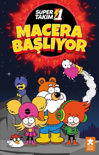 Süper 1 Takım Macera Başlıyor (Ciltli) - Eksik Parça Yayınları Kitap