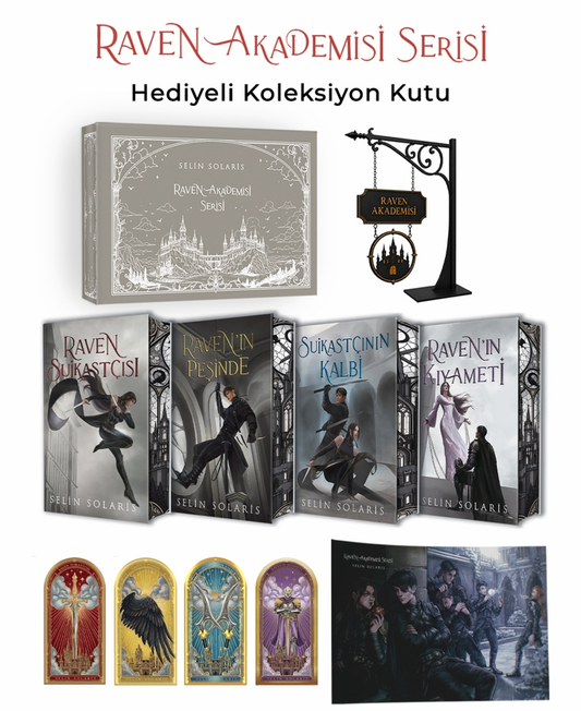 Raven Akademisi Serisi Koleksiyon Kutu - Onyx Yayınları Kitap
