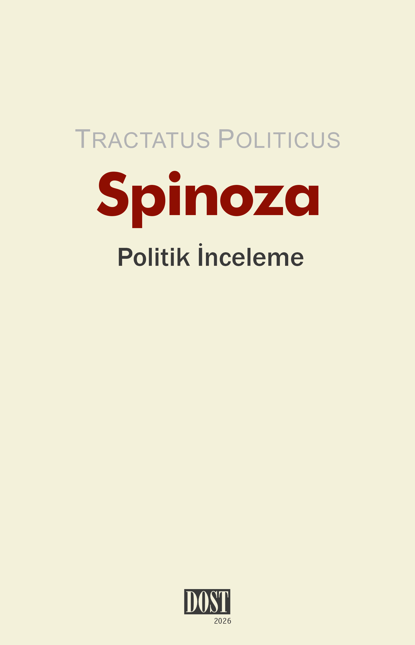 Politik İnceleme - Dost Kitabevi Yayınları Kitap