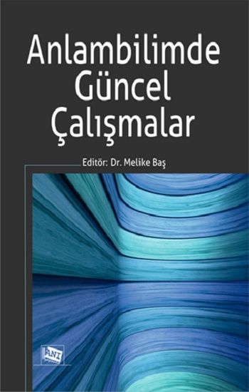 Anlambilimde Güncel Çalışmalar - Anı Yayıncılık Kitap