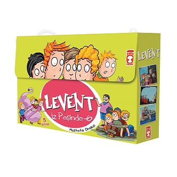 Levent İz Peşinde 6 Set (5 Kitap) - Timaş Çocuk Kitap