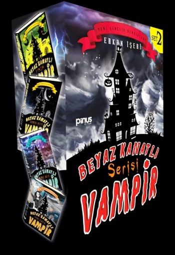 Beyaz Kanatlı Vampir Seti - 2 (4 Kitap Takım) - Pinus Kitap Kitap