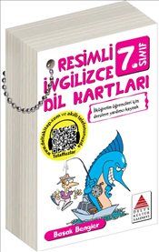 Resimli İngilizce Dil Kartları 7. Sınıf - Delta Kültür Yayınevi Kitap