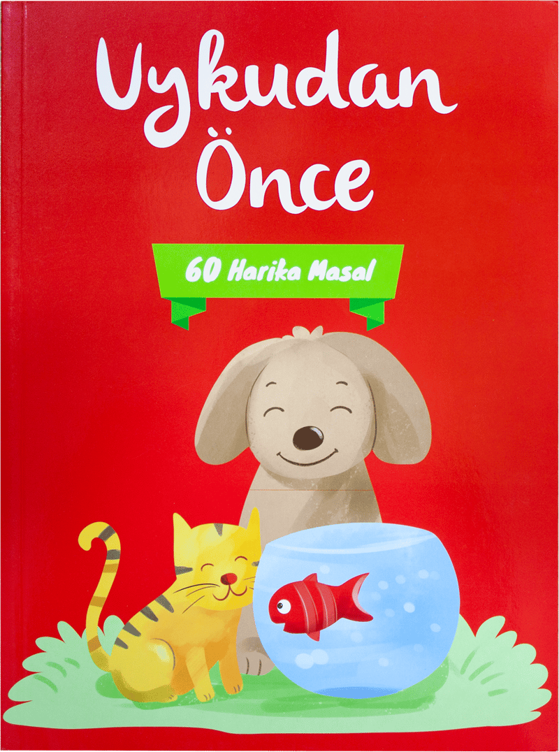 Uykudan Önce 60 Harika Masal - Kırmızı - Net Çocuk Yayınları Kitap