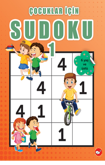 Çocuklar İçin Sudoku 1 - Beyaz Balina Yayınları Kitap