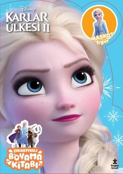 Disney Karlar Ülkesi 2 - Çıkartmalı Boyama Kitabı - Maskot Figür - Doğan Çocuk Kitap
