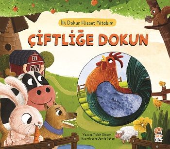 İlk Dokun Hisset Kitabım Çiftliğe Dokun - Sincap Kitap Kitap
