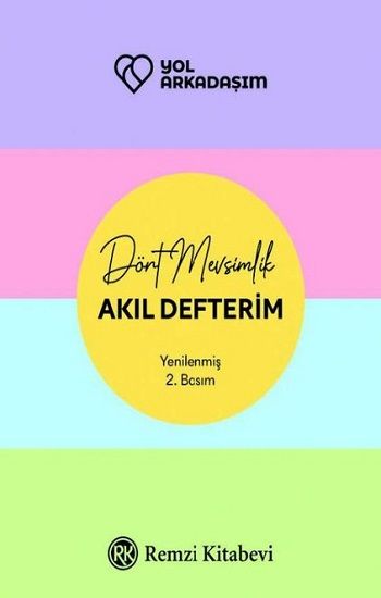 Yol Arkadaşım - Dört Mevsimlik Akıl Defterim - Remzi Kitabevi Kitap
