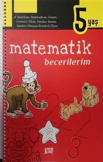 Matematik Becerilerim 5 Yaş - Minik Ada Yayınları Kitap