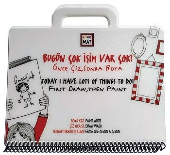 Funny Mat Mini Set - Bugün Çok İşim Var Çok! - Akademi Çocuk - Funny Mat Kitap