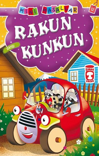 Rakun Kunkun - Şokuh Gasemnia, Masallar Türkçe kitap kapağı