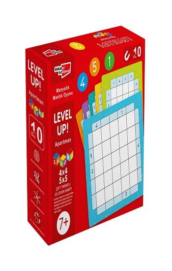 LevelUp! 10 - Apartman Sudoku - Dikkat Atölyesi Yayınları Kitap