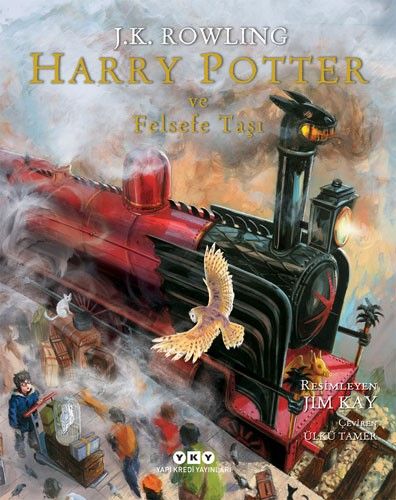 Harry Potter ve Felsefe Taşı - 1 Resimli Özel Baskı (Ciltli) - Yapı Kredi Yayınları Kültür Kitap