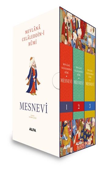 Mesnevi 1-2-3 (Kutlulu-Ciltli) - Alfa Yayınları Kitap
