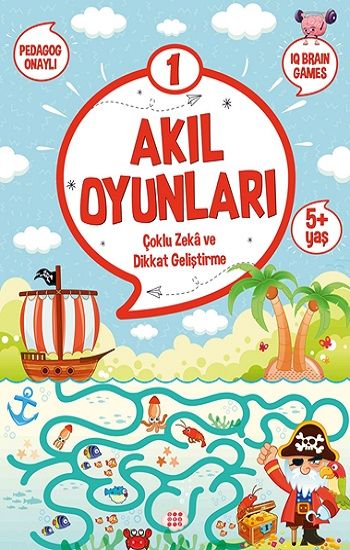 Akıl Oyunları 1 (5+ Yaş) - Dokuz Yayınları Kitap