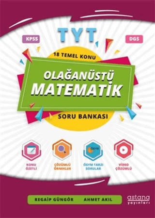 2021 TYT Olağanüstü Matematik Soru Bankası - Astana Yayınları Kitap