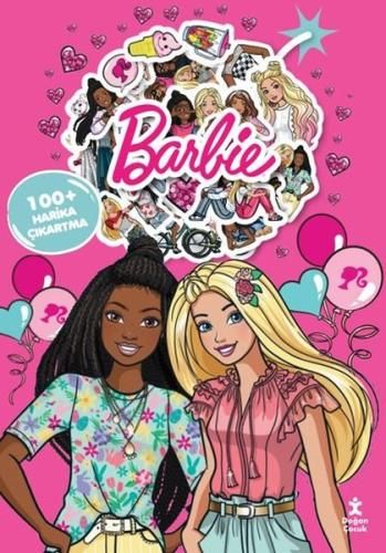 Barbie Boyama Kitabı Çıkartma Bombası 100 + Harika Çıkartma - Doğan Çocuk Kitap