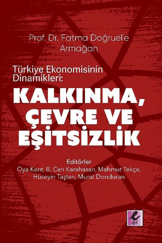 Prof. Dr. Fatma Doğruel'e Armağan Türkiye Ekonomisinin Dinamikleri:  Kalkınma, Çevre ve Eşitsizlik - Efil Yayınevi Kitap