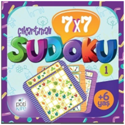 7 X 7 Sudoku – 1 (6 Yaş +) - Pötikare Yayıncılık Kitap