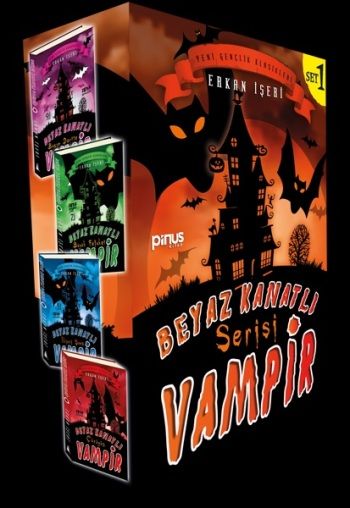 Beyaz Kanatlı Vampir Seti - 1 (4 Kitap Takım) - Pinus Kitap Kitap