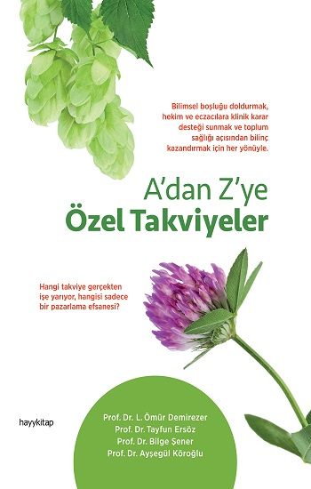 A’dan Z’ye Özel Takviyeler - Hayykitap Kitap