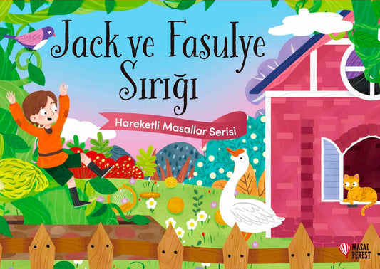 Jack ve Fasulye Sırığı - Hareketli Masallar Serisi (Ciltli) - Masalperest Kitap