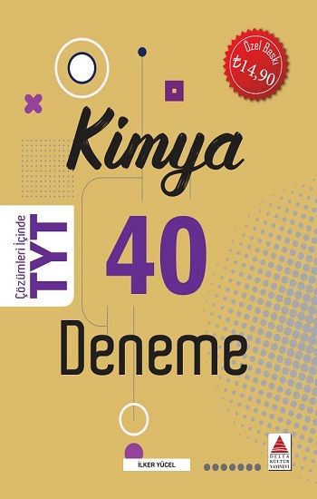 TYT Kimya 40 Deneme - Delta Kültür Yayınevi Kitap