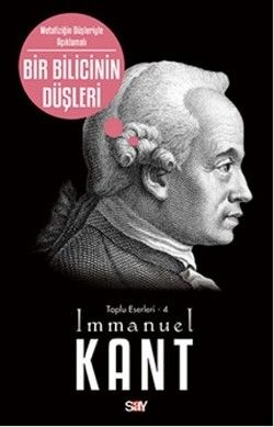 Bir Bilicinin Düşleri Immanuel Kant Türkçe kitap kapağı