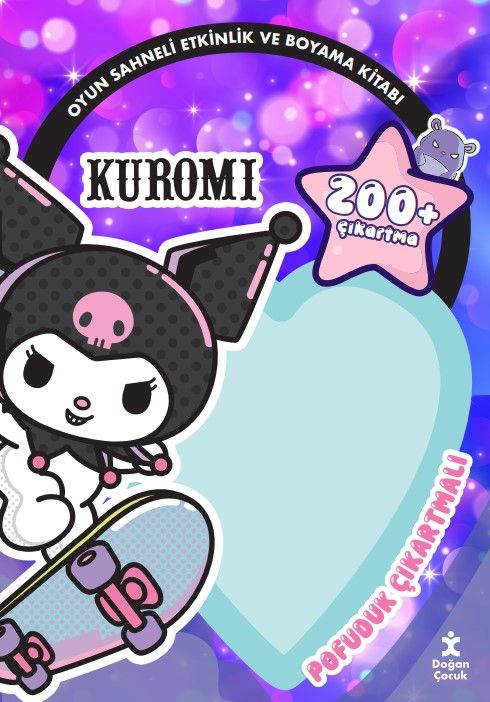 Kuromi – Pofuduk Çıkartmalı Etkinlik Kitabı - Doğan Çocuk Kitap