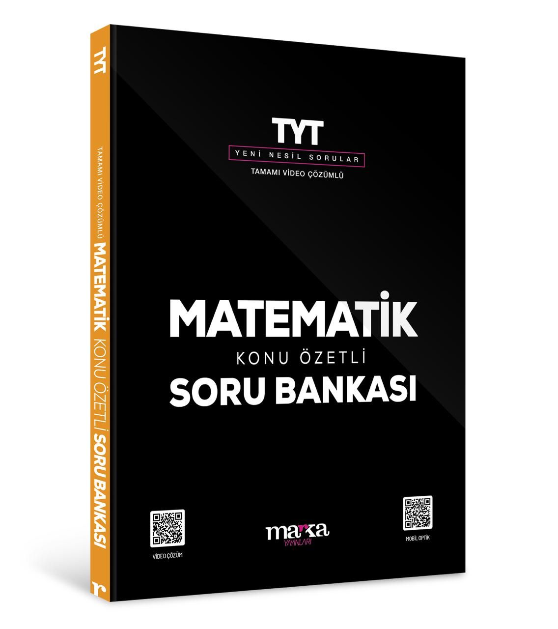 2025 TYT Matematik Konu Özetli Yeni Nesil Soru Bankası Tamamı Video Çözümlü (Ciltli) - Marka Yayınları Kitap